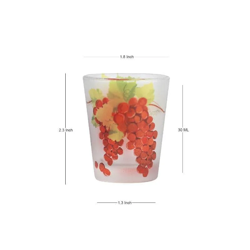 Grape Garden Shot Glass (30 ml) - Set Of Four media 3