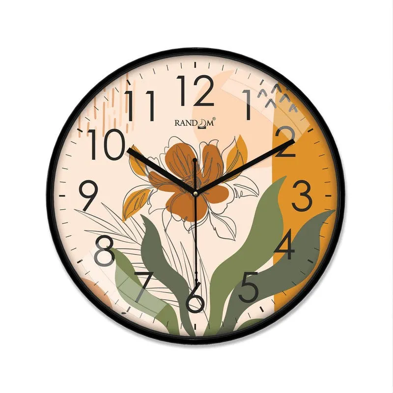 Sunleaf Round Analog Wall Clock - Multicolor media 3