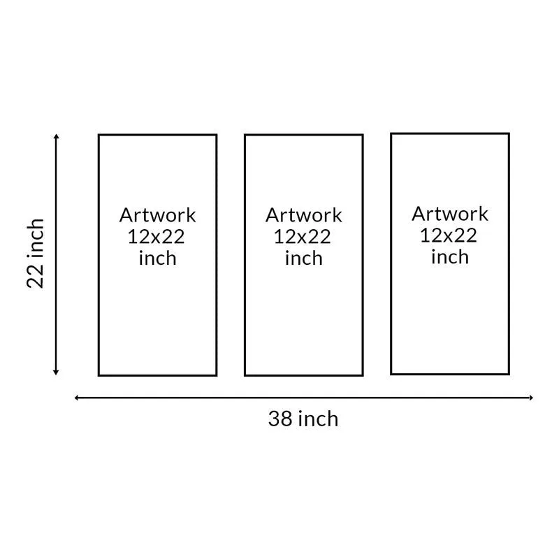 Emerald Pichwai Wall Art - Set Of Three media 11