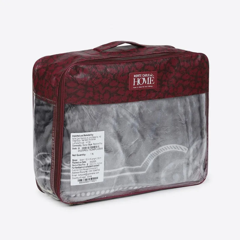 Monte Carlo Blush Bloom Blanket - 483 GSM media 7