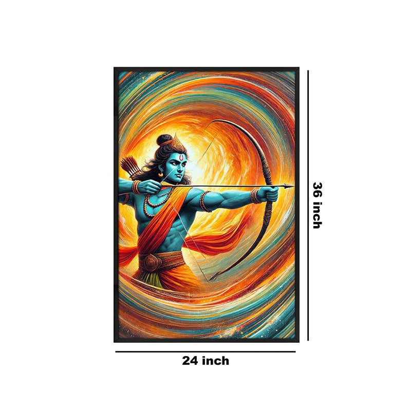 The Arrow of Light Wall Painting With Frame media 6