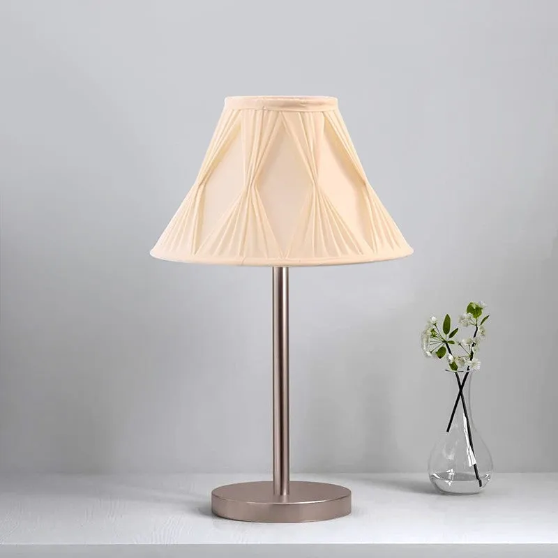 Noctra Glow Smocked Table Lamp - OffWhite media 4