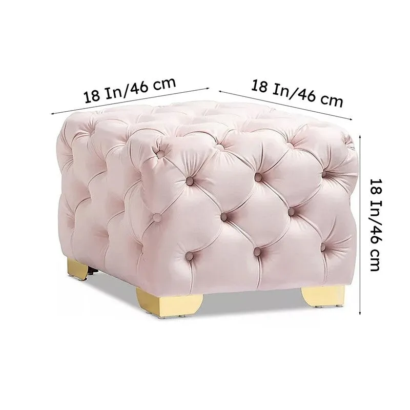 Averon Pluffa Ottoman - Pink media 9