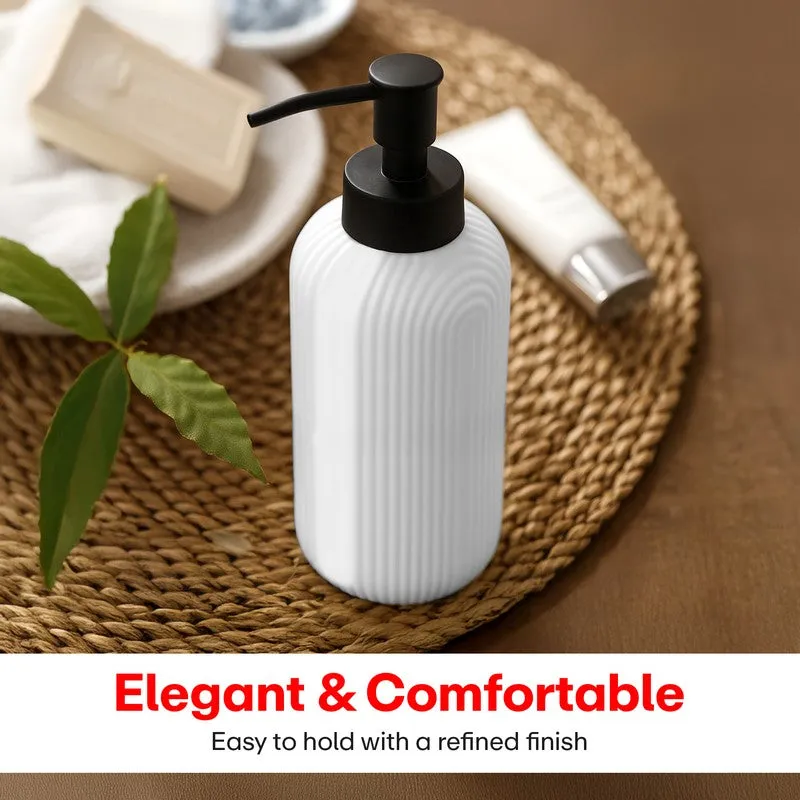 Rioware CalmCurve Liquid Soap Dispenser (300 ML) - White media 5