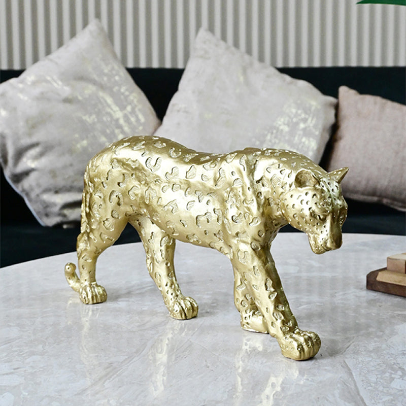 Foiled Leopard Showpiece media 4