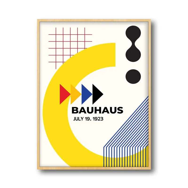 Pause Play Archival Canvas Wall Art - Natural Brown Frame media 5