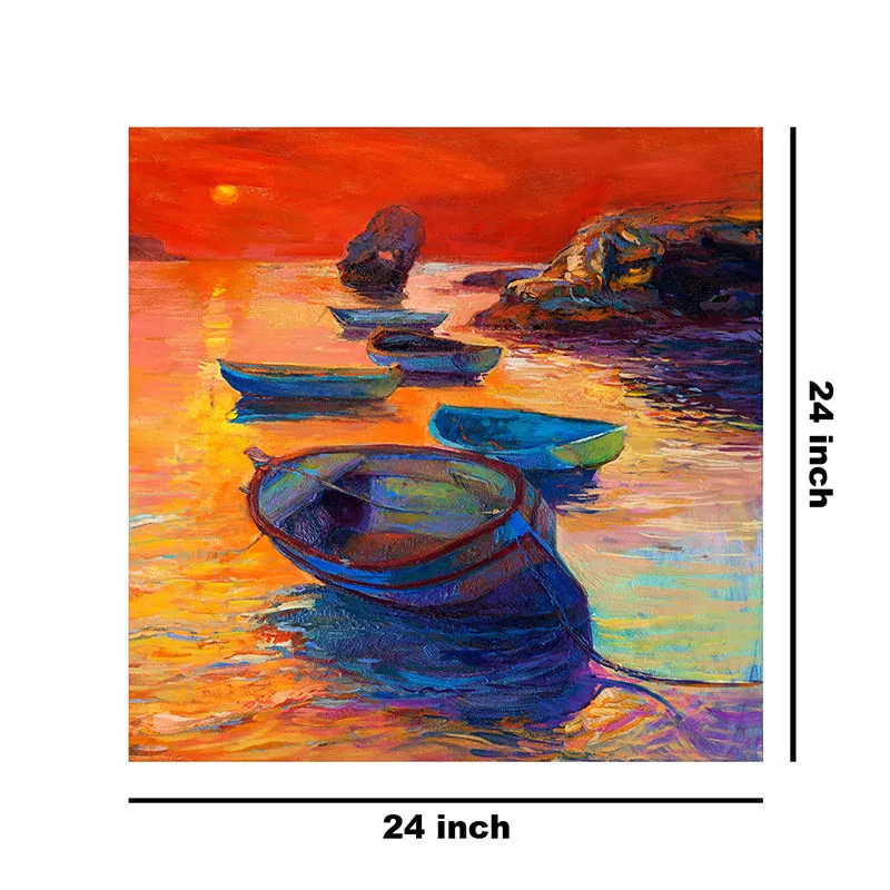 Nautical Sailing Boats Wall Painting media 8