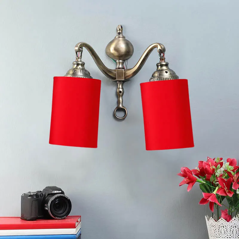 Aurora Cylindrical Metal Wall Lamp media 3