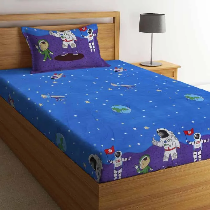 Space Explor Bedsheet - 180 GSM media 3