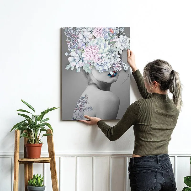 Lady Fleur Canvas Wall Paintings media 3