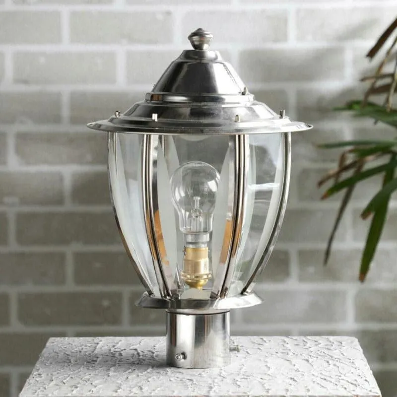 Doda Gate Lamp - Chrome media 3