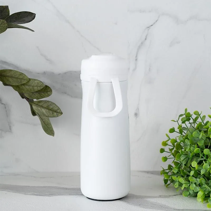 H2O Splash Hot & Cold Thermos Water Bottle (White & Green, 600 mL Each) - Set Of Two media 3