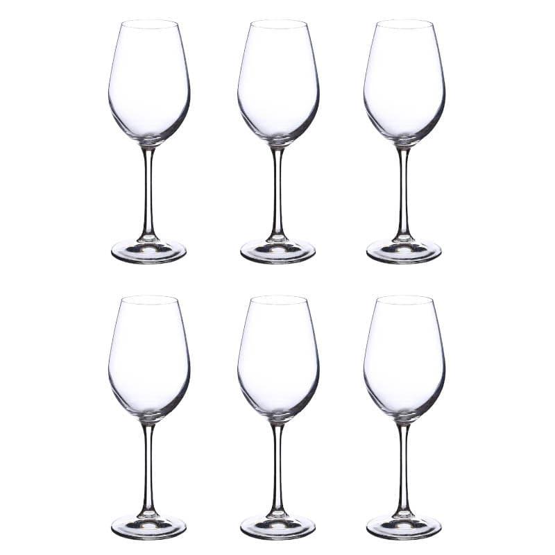 Stella Bohemia Crystal Red Wine Glasses (250 ML) - Set Of Six media 3