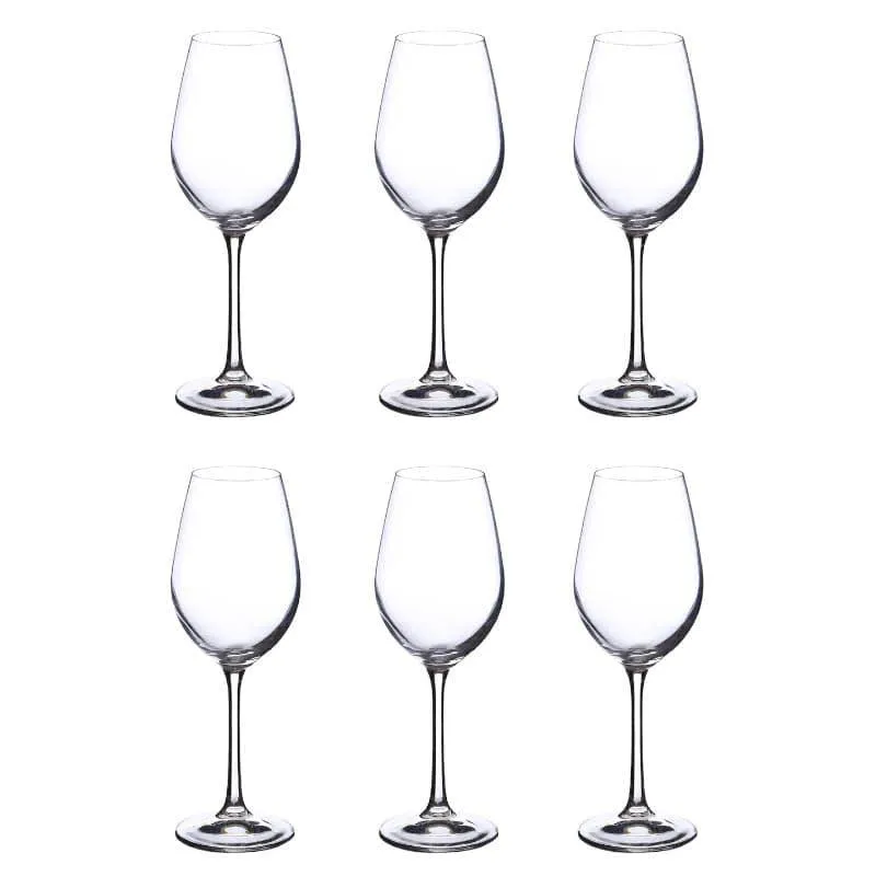 Stella Bohemia Crystal Red Wine Glasses (250 ML) - Set Of Six media 3