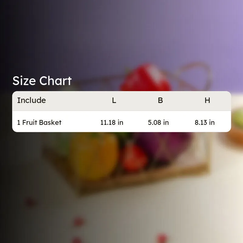 Nioren Weave Fruit Basket media 7