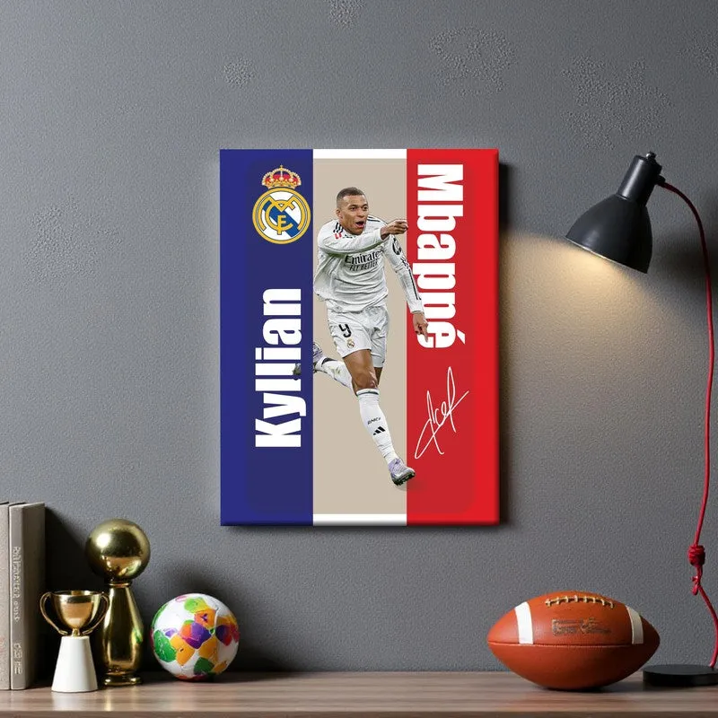 Mbappe Canvas Wall Art media 3