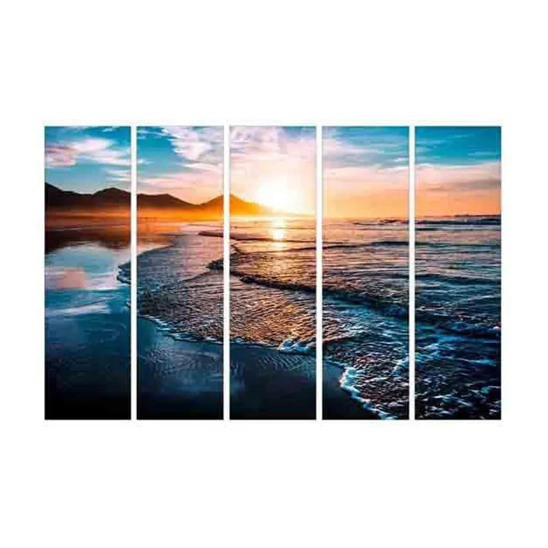Waves Wall Art - Set of Five media 3