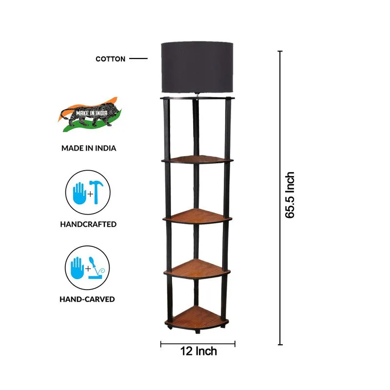 Cylindra Mist Floor Lamp (Black) media 7