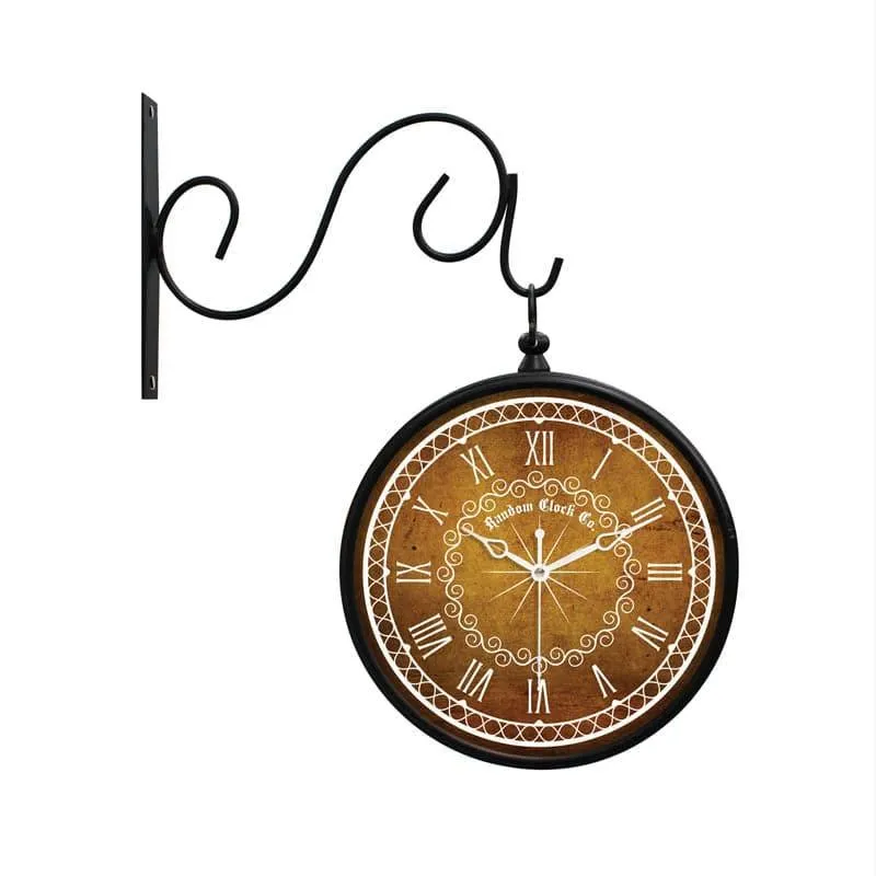 Kindell Double Sided Vintage Station Clock media 4