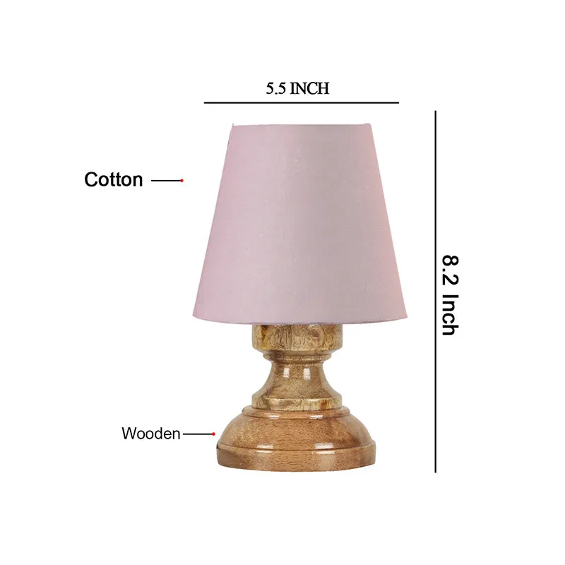 Harolda Fabric Table Lamp - Grey,Brown media 5