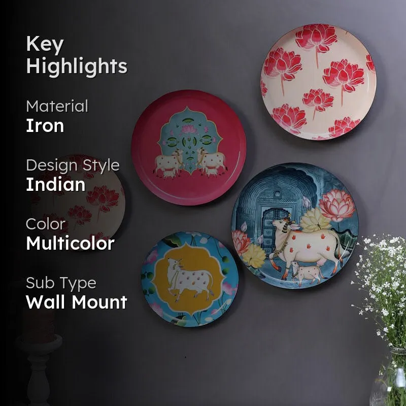 Nandi Beauty Wall Plate - Set Of Five media 2