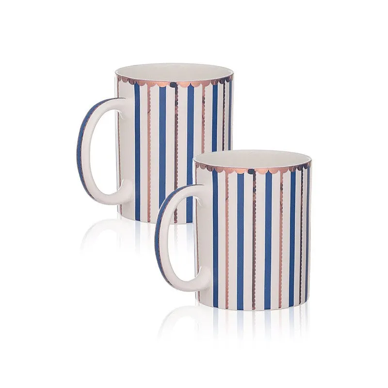 Javira Ceramic Coffee Mug (270 mL Each) - Set Of Two media 5