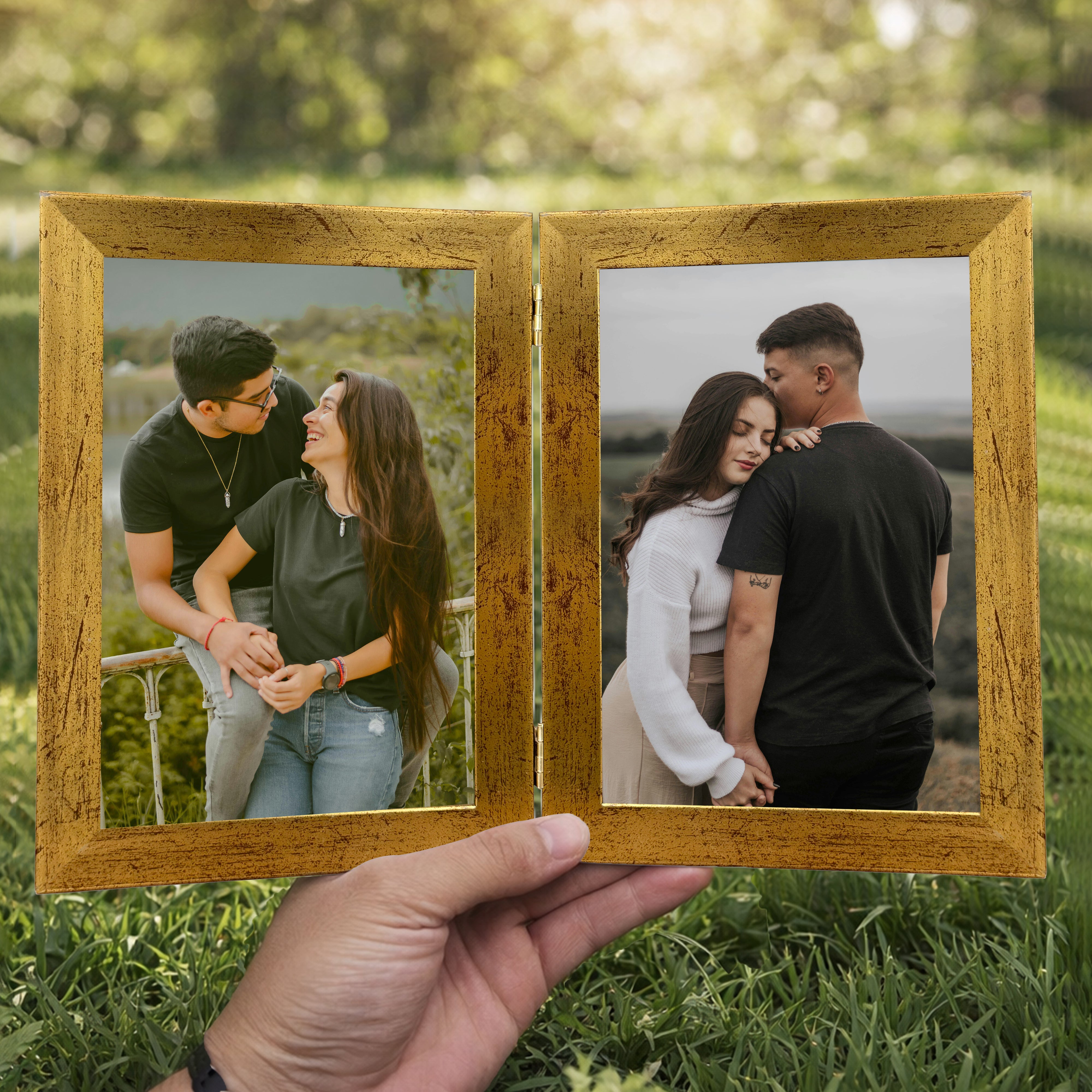 CalmTone MDF Photo Frame - Gold media 3