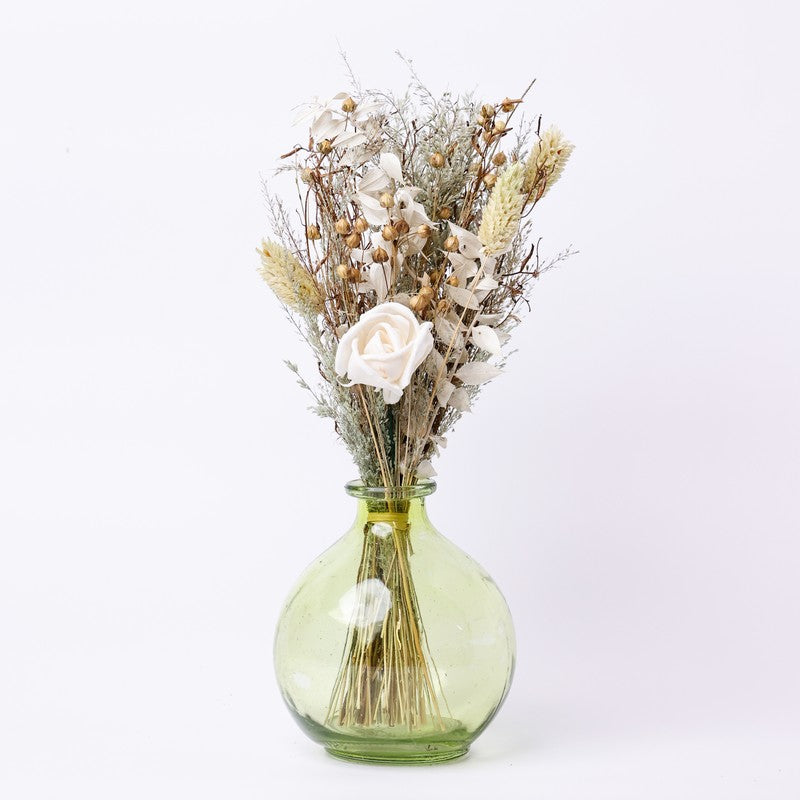 Magique by The Wishing Chair Jade Dried Flowers With Vase media 3