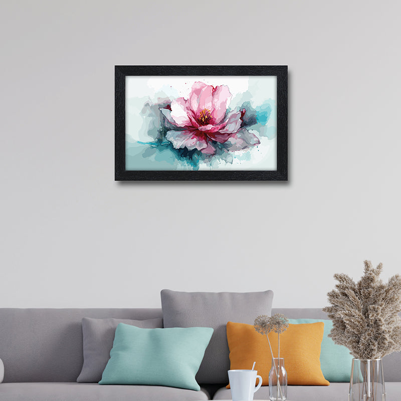 Burst Of Flowers Wall Painting
