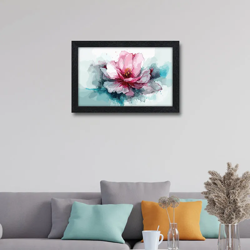 Burst Of Flowers Wall Painting media 1