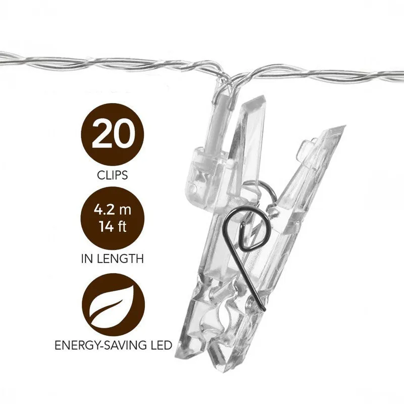 StarryNest Plastic Photo Clip String Lights media 4