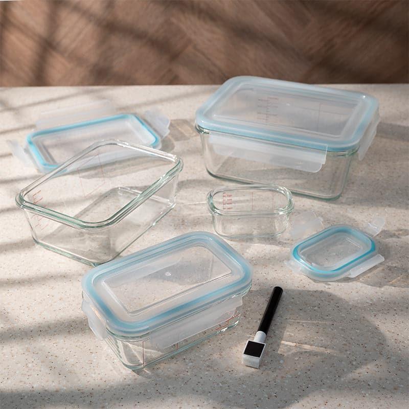 Fisara Transparent Storage Container - Set Of Four
