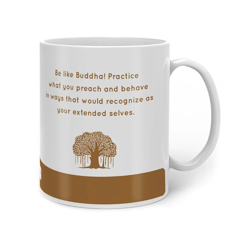 Whimsy Cute Buddha Ceramic Coffee Mug - 300 mL media 5