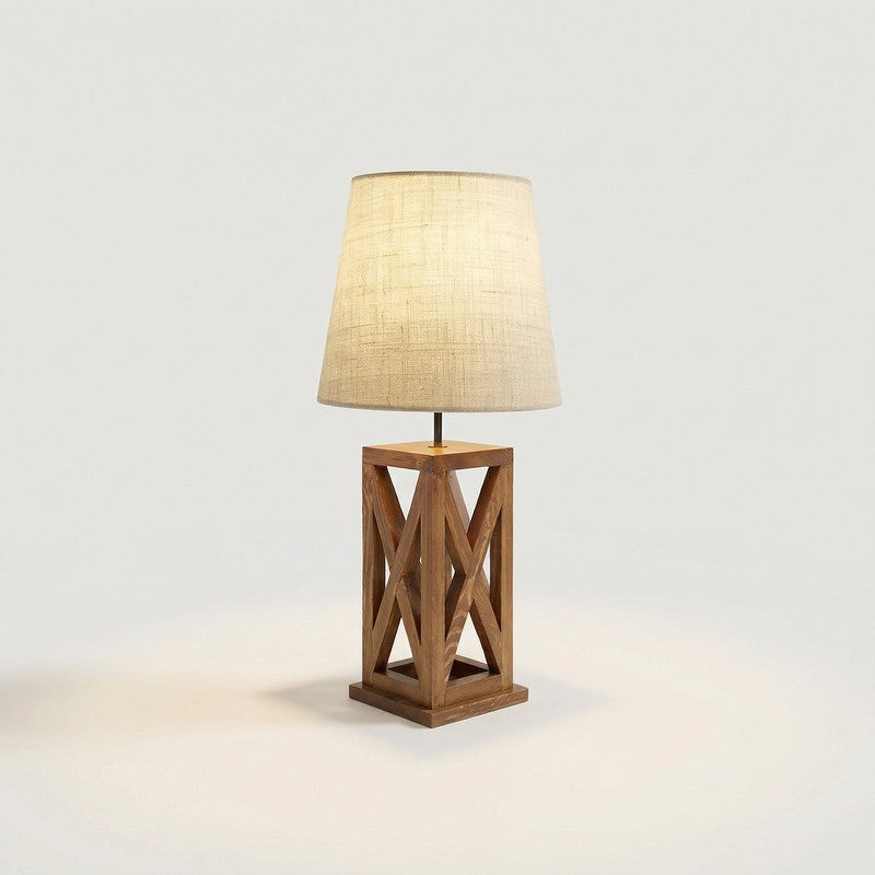 Jaspis Jute Table Lamp - Brown,White media 4