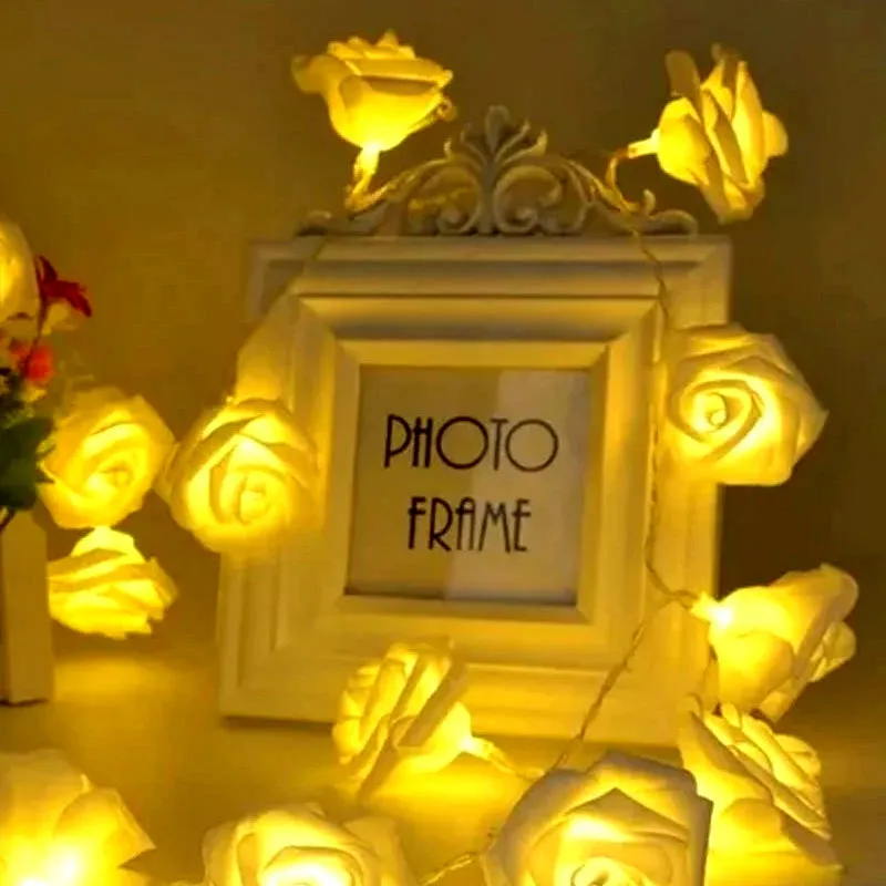 Eternal Rosa Foam String Light  - Yellow media 5