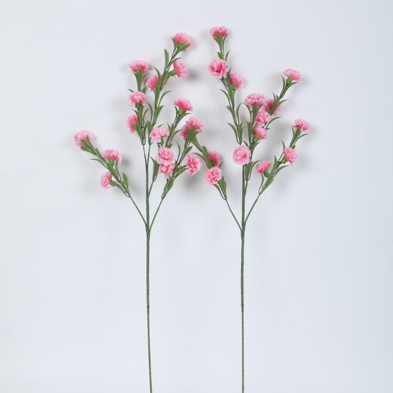 Faux Mini Chrysanthemum Bloom Bunch (Pink) - Set Of Three media 4