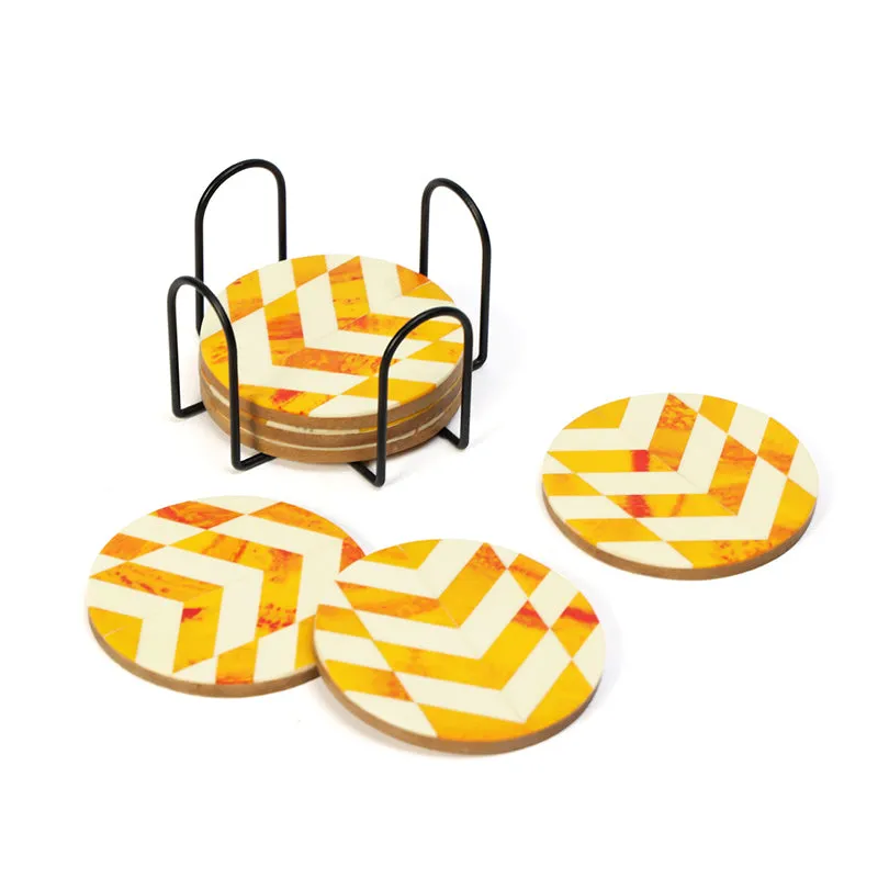 Riva Zig Zag Coaster - Seven Piece Set media 4
