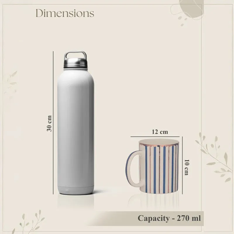 Javira Ceramic Coffee Mug (270 mL Each) - Set Of Two media 7