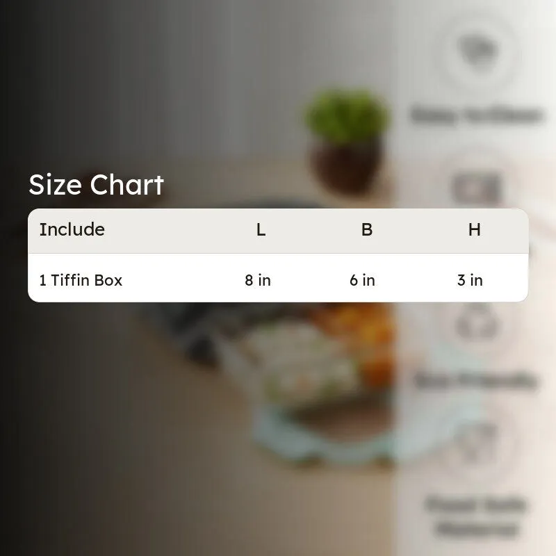 Morsel Leak Proof Glass Lunch Box - 580 ML - 9