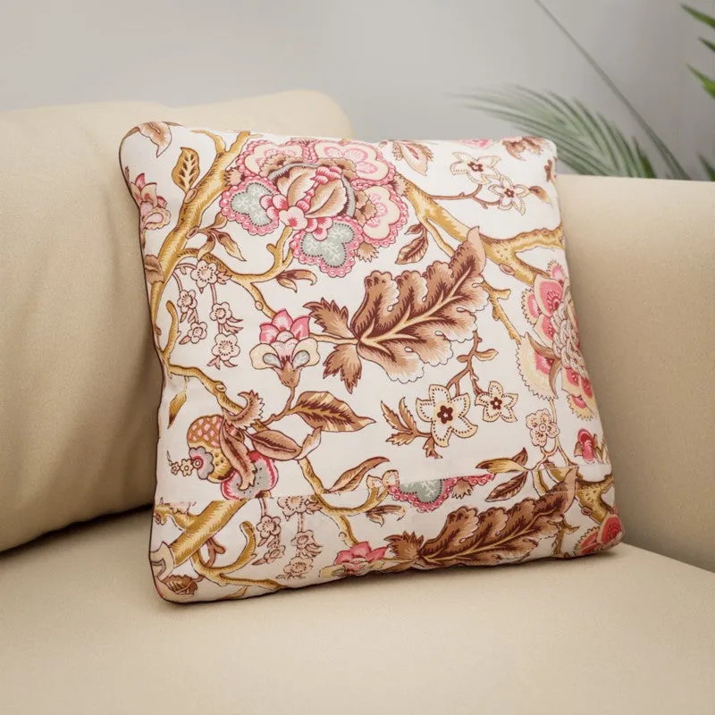Spring Bloom Cotton Cushion Covers - Set Of Five media 3