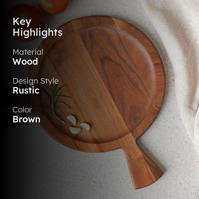 Ivana Wooden Platter media 2
