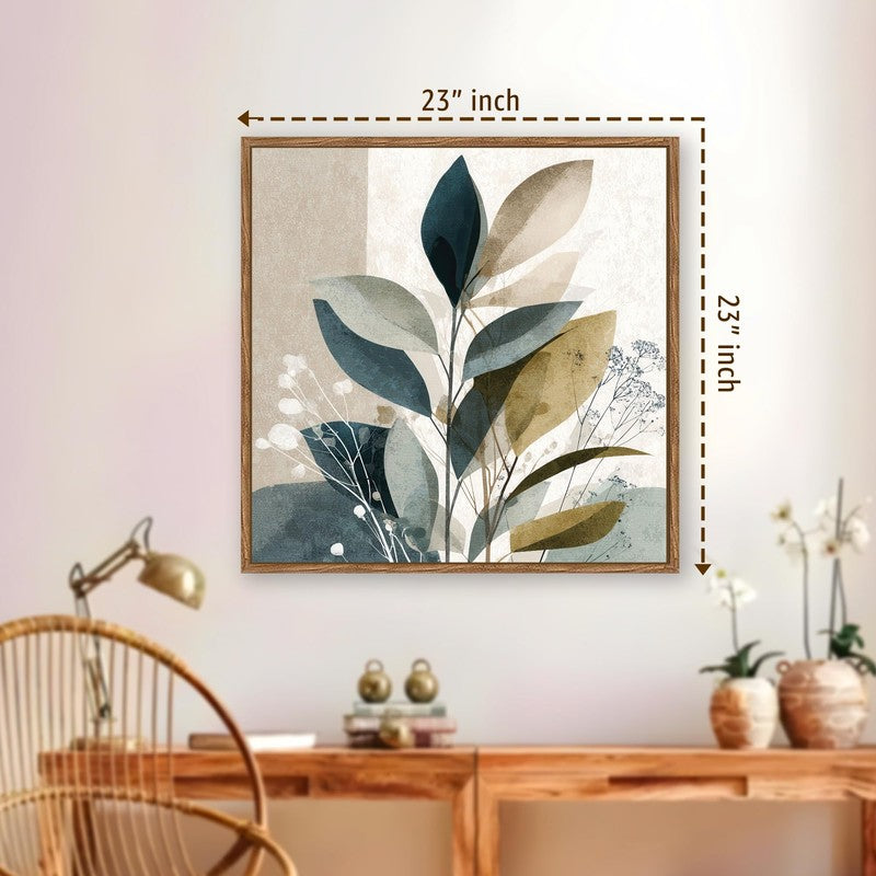 Nature Essence Canvas Wall Art With Frame media 11