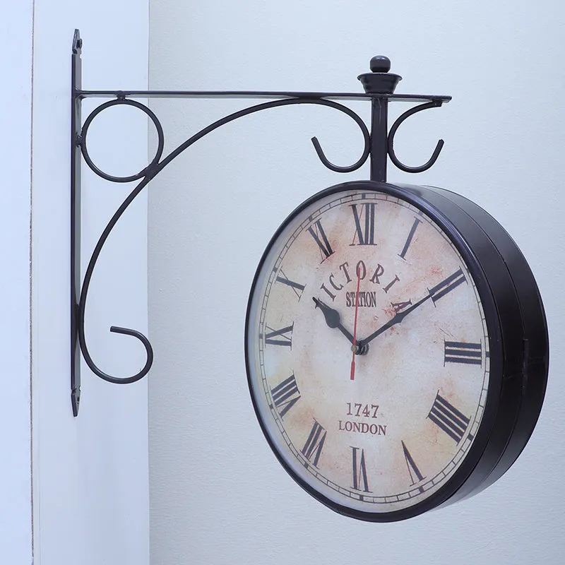 Time Smith Iron Wall Clock media 4
