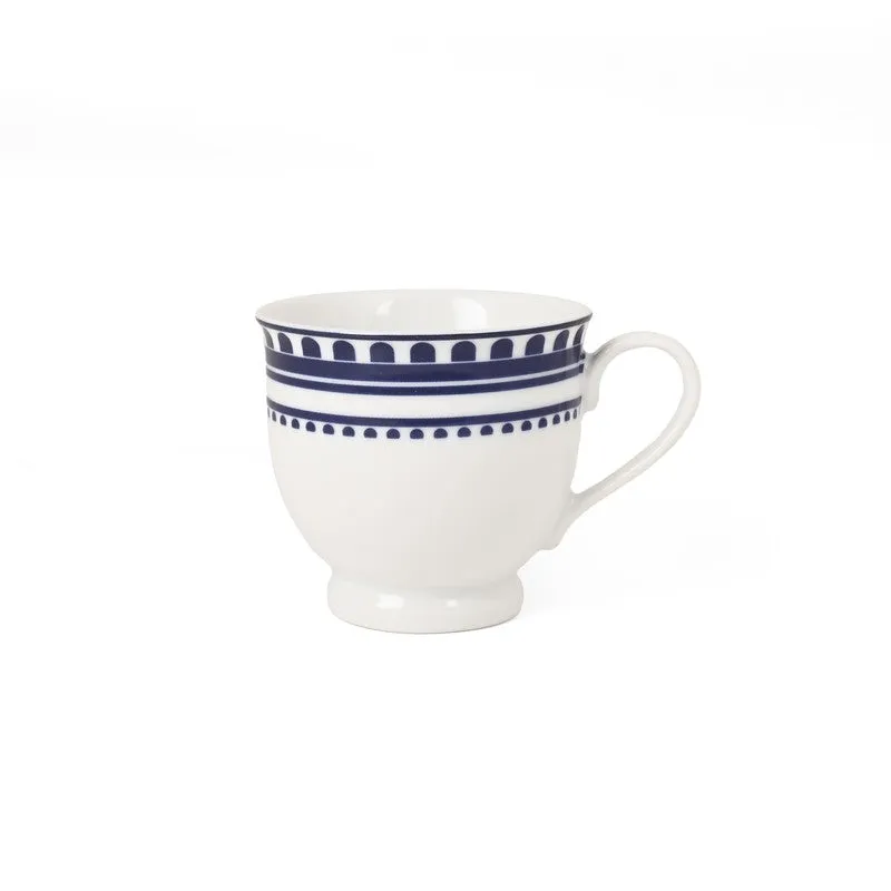 Brew Charm Porcelain Cup & Saucer (220 mL Each) - Set of Six media 5