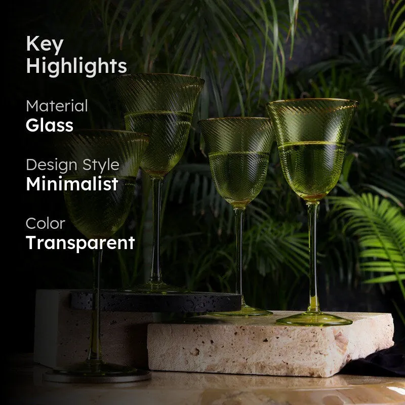 Fine Clink Wine Glasses (350mL Each) - Set of Four media 2