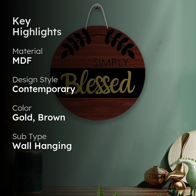 So Blessed MDF Wall Accent media 2