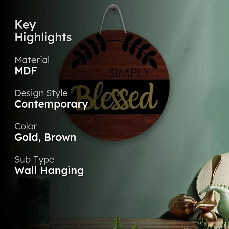 So Blessed MDF Wall Accent media 2