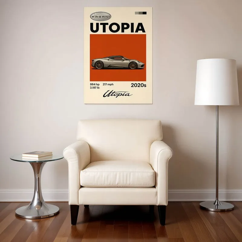 Retro Ride Wall Poster media 1