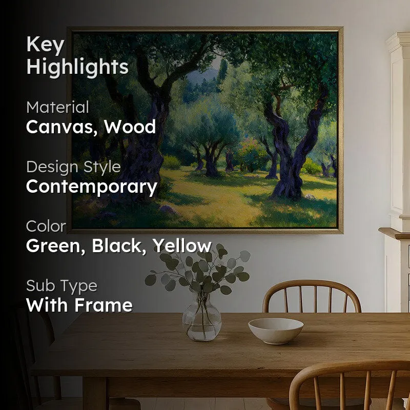 Shadowdance Canvas Wall Painting With Frame media 2
