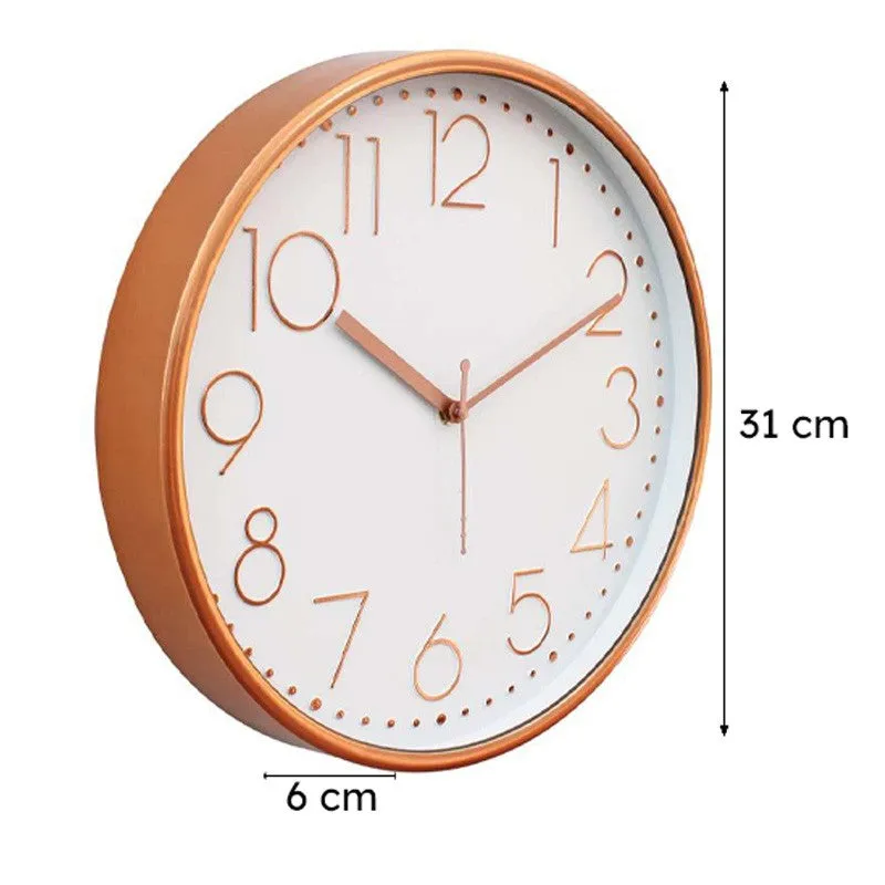 Elementary Wall Clock - White media 6